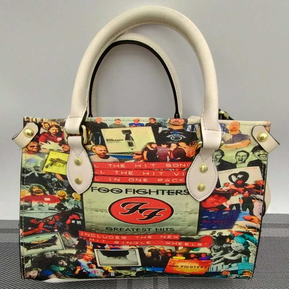 Rare! Foo Fighters All Over Purse - Picture 1 of 16